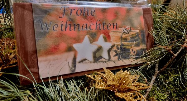 Vollmilchtafel - Frohe Weihnachten